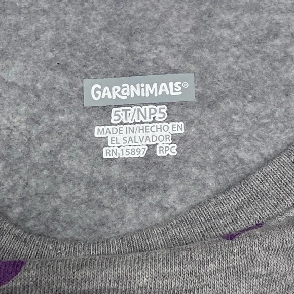 NWT Girls heart sweatshirt - Picture 3 of 4